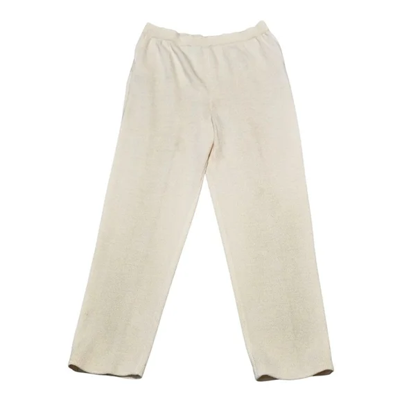 St. John Basics Cream Pants Size 10 - Picture 5 of 12